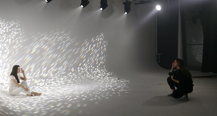 Cyclorama scene – full control over shooting